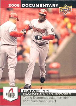 2008 Upper Deck Documentary #311 Justin Upton Front