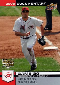 2008 Upper Deck Documentary #380 Joey Votto Front