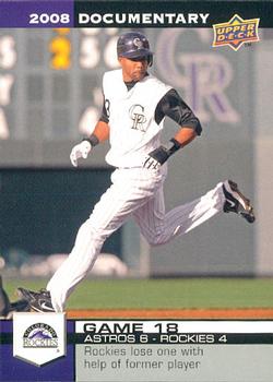 2008 Upper Deck Documentary #398 Willy Taveras Front