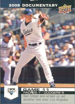 2008 Upper Deck Documentary #521 Jake Peavy Front