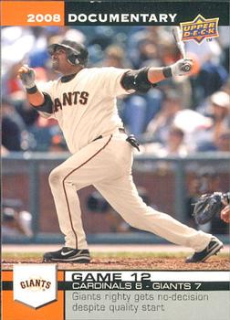 2008 Upper Deck Documentary #532 Bengie Molina Front