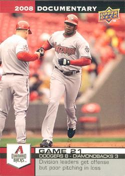 2008 Upper Deck Documentary #611 Justin Upton Front