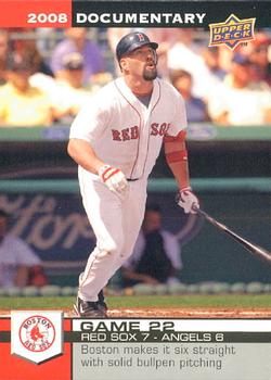2008 Upper Deck Documentary #642 Kevin Youkilis Front