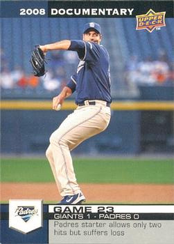 2008 Upper Deck Documentary #823 Chris Young Front
