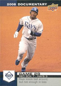 2008 Upper Deck Documentary #869 Carl Crawford Front