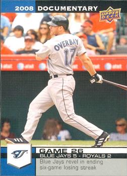 2008 Upper Deck Documentary #886 Lyle Overbay Front