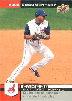 2008 Upper Deck Documentary #988 Jhonny Peralta Front