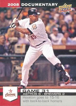 2008 Upper Deck Documentary #1021 Carlos Lee Front