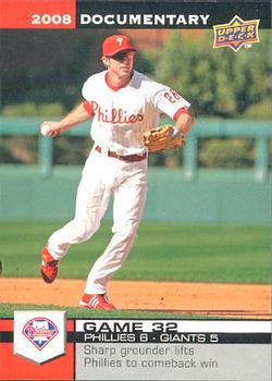 2008 Upper Deck Documentary #1102 Chase Utley Front