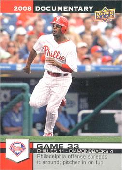 2008 Upper Deck Documentary #1103 Jimmy Rollins Front
