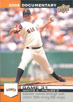 2008 Upper Deck Documentary #1131 Barry Zito Front