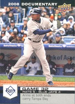 2008 Upper Deck Documentary #1162 Carl Crawford Front