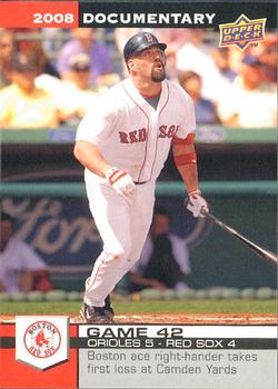 2008 Upper Deck Documentary #1242 Kevin Youkilis Front