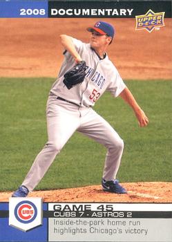 2008 Upper Deck Documentary #1255 Rich Hill Front