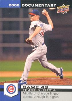 2008 Upper Deck Documentary #1259 Kerry Wood Front