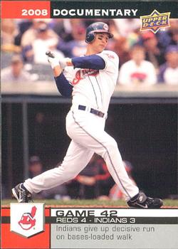 2008 Upper Deck Documentary #1282 Grady Sizemore Front