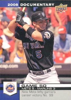 2008 Upper Deck Documentary #1380 David Wright Front