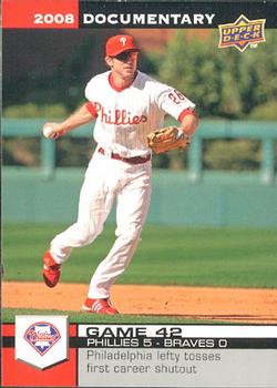 2008 Upper Deck Documentary #1402 Chase Utley Front