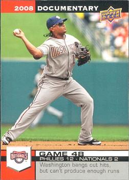 2008 Upper Deck Documentary #1498 Ronnie Belliard Front