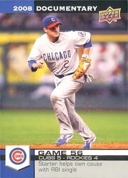 2008 Upper Deck Documentary #1556 Ryan Theriot Front