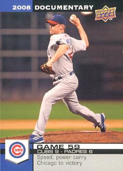 2008 Upper Deck Documentary #1559 Kerry Wood Front