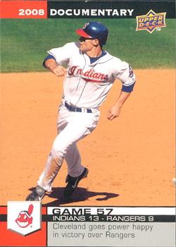 2008 Upper Deck Documentary #1587 Grady Sizemore Front