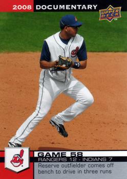 2008 Upper Deck Documentary #1588 Jhonny Peralta Front