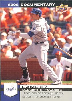 2008 Upper Deck Documentary #1647 James Loney Front