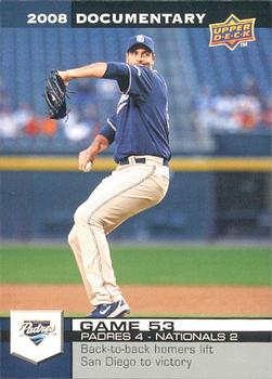 2008 Upper Deck Documentary #1723 Chris Young Front