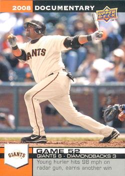2008 Upper Deck Documentary #1732 Bengie Molina Front