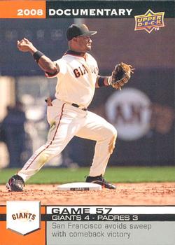 2008 Upper Deck Documentary #1737 Ray Durham Front