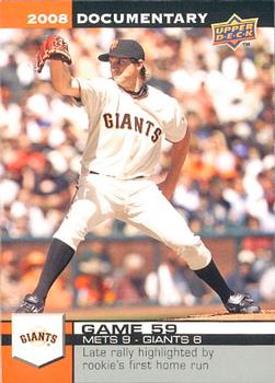 2008 Upper Deck Documentary #1739 Barry Zito Front
