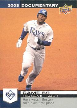 2008 Upper Deck Documentary #1769 Carl Crawford Front