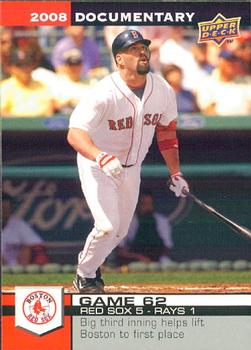 2008 Upper Deck Documentary #1842 Kevin Youkilis Front