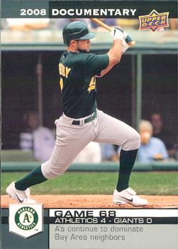 2008 Upper Deck Documentary #1998 Bobby Crosby Front