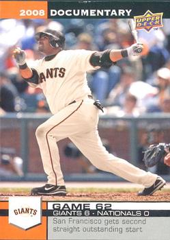 2008 Upper Deck Documentary #2032 Bengie Molina Front