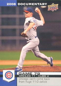 2008 Upper Deck Documentary #2159 Kerry Wood Front
