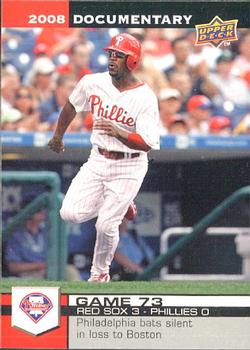 2008 Upper Deck Documentary #2303 Jimmy Rollins Front