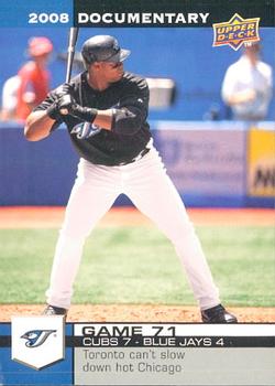 2008 Upper Deck Documentary #2381 Frank Thomas Front