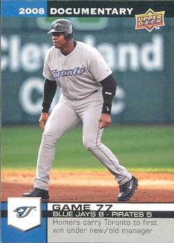 2008 Upper Deck Documentary #2387 Frank Thomas Front
