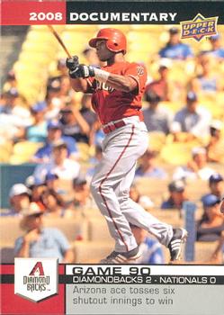 2008 Upper Deck Documentary #2420 Justin Upton Front