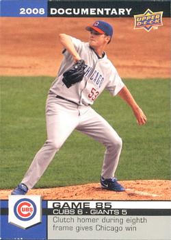 2008 Upper Deck Documentary #2455 Rich Hill Front