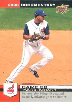 2008 Upper Deck Documentary #2488 Jhonny Peralta Front