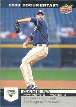 2008 Upper Deck Documentary #2623 Chris Young Front
