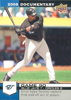 2008 Upper Deck Documentary #2690 Frank Thomas Front