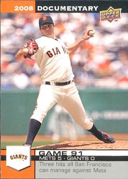 2008 Upper Deck Documentary #2931 Barry Zito Front