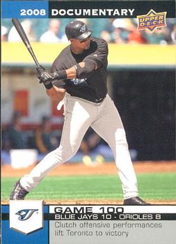 2008 Upper Deck Documentary #2990 Frank Thomas Front