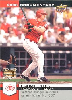2008 Upper Deck Documentary #3113 Jay Bruce Front
