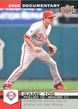 2008 Upper Deck Documentary #3152 Chase Utley Front