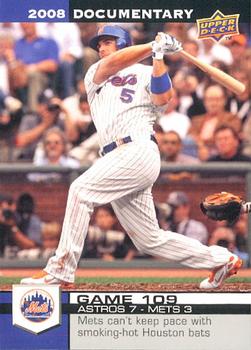 2008 Upper Deck Documentary #3234 David Wright Front